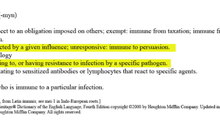 Tune Your Immune System