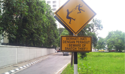 New Road Sign For Kuala Lumpur!