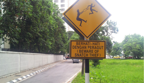New Road Sign For Kuala Lumpur!