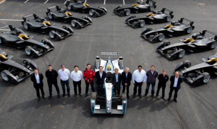 Formula E Teams Receive Their Electric Racecars