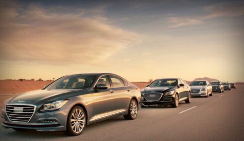 Hyundai: The Empty Car Convoy