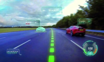 Jaguar’s Augmented Reality Simulates Actual Racing