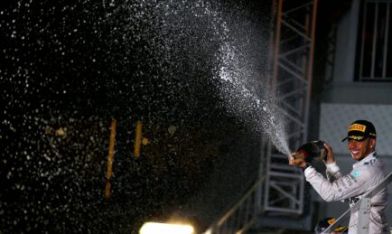 Hamilton Wins Singapore GP, Takes Title Lead
