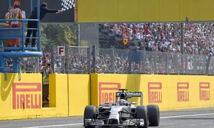 Hamilton Leads In Mercedes One-Two Win In Italian GP