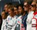 Hamilton wins Russian GP; show of support for Bianchi