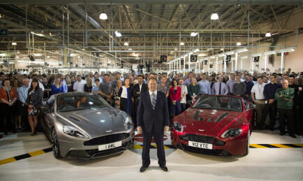 Toyota and Nissan report higher sales; Aston Martin gets a new boss