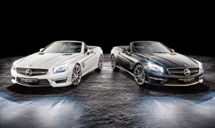 Lewis’ and Nico’s celebration Mercedes