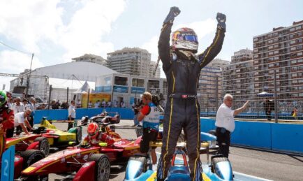 Buemi’s first Formula E win