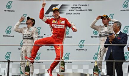 Silver Arrows get split by a teary Vettel