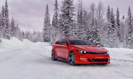 Kia’s big red Wagon is a beauty