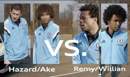 Chelsea FC take on the Audi Challenge