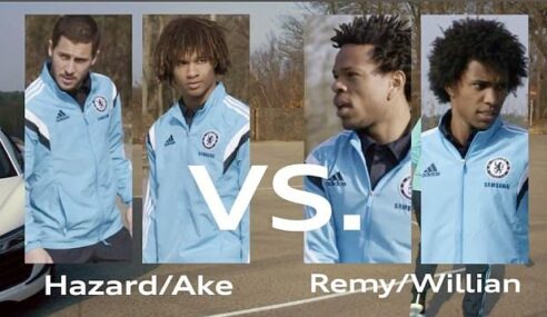 Chelsea FC take on the Audi Challenge
