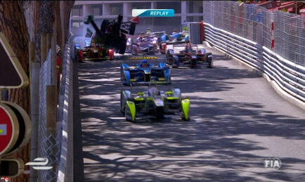 Senna flies in Monaco pile-up