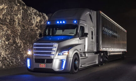 Autonomous Truck hits the public road