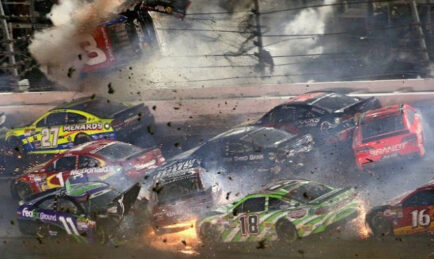 Dillon survives NASCAR crash at Daytona