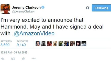 Former Top Gear trio going ONLINE