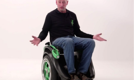 Hands-free Wheelchair gives “freedom” to the Disabled