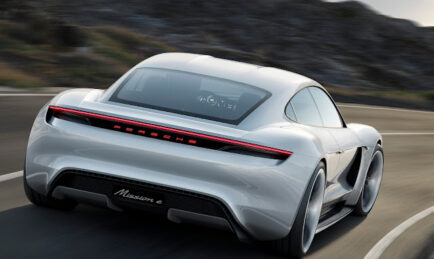 Porsche on Mission E