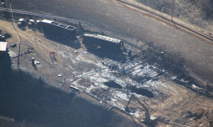 Natural Gas Leak adding to Global Warming