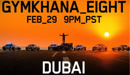 Ken Block Drifts around a Jumbo Jet