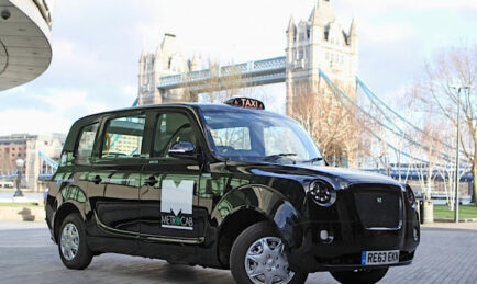 Electric Green is the new Black for London Cabs