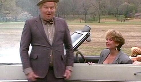Benny Hill couldn’t have written it better