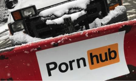 Pornhub sweeps the streets in Jersey and Boston