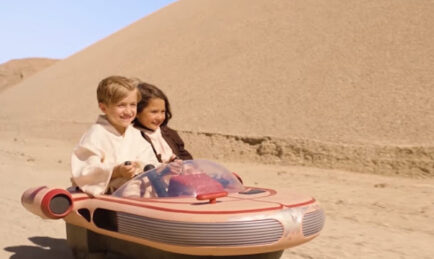 Luke Skywalker’s Landspeeder for KIDS (but that’s not going to stop the adults)