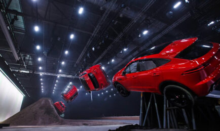 The Jaguar E-Pace. Not exactly British anymore…