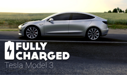 Tesla Model 3 is Fully Charged……we think