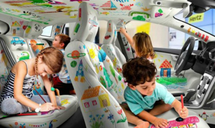 Introducing the World’s First COLOURING CAR