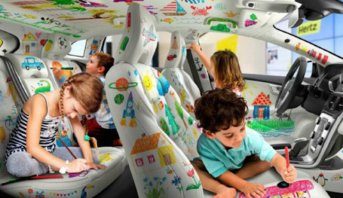 Introducing the World’s First COLOURING CAR