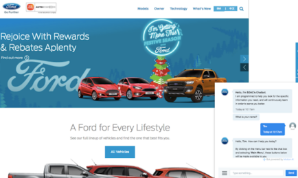 Ford Malaysia debuts Beta Chatbot and Multiple Language Option