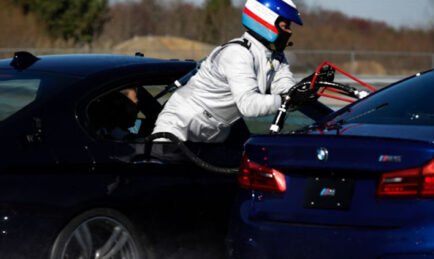 VIDEO: BMW M5 drifts into The Guiness Book of World Records
