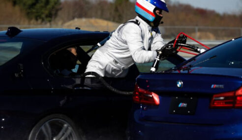VIDEO: BMW M5 drifts into The Guiness Book of World Records