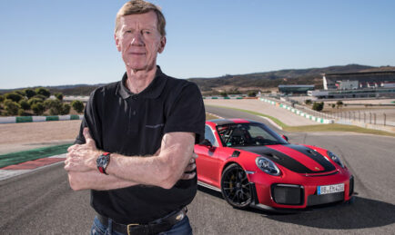 Motoring Legend Walter Röhrl celebrates Silver Jubilee with Porsche
