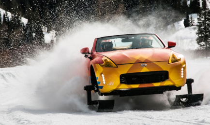 Nissan Presents a New Toy For Winter, the 370Zki Roadster
