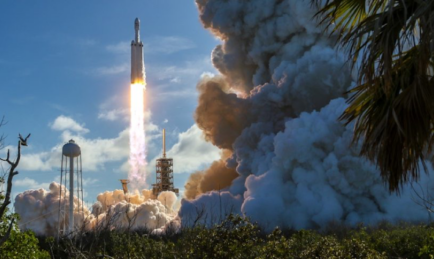 Tesla Car On The Way To Mars. X-1R Was There To Help