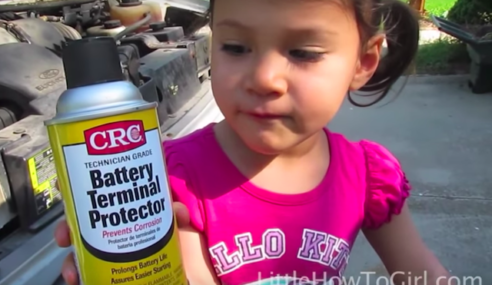 Little Girl Teaches Us How To Change A Car Battery, And More…