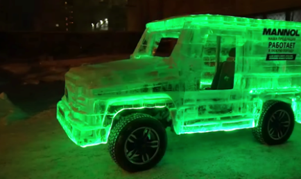 From Siberia with Ice – an Icy Mercedes G-Wagen