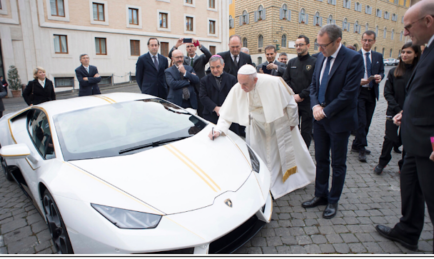 Want to Own This Lamborghini Belonging to the Pope? Now You Can!