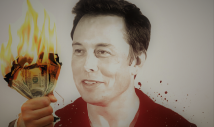 Tesla Burns Cash For Fuel