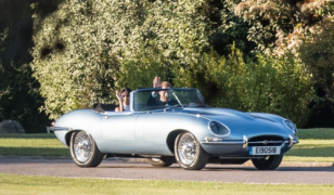 Prince Harry and Princess Meghan’s Ride – the Jaguar E-Type Concept Zero