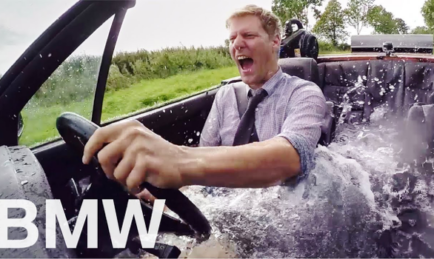 BMW 325i Turned Into Mobile Bathtub!!