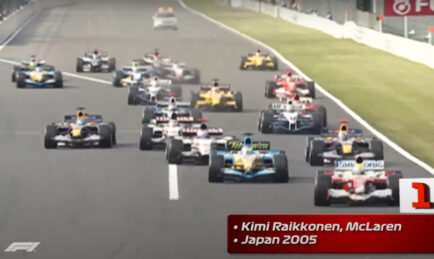 Top 10 Formula 1 Charges Through the Field