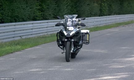 VIDEO: BMW Reveals Ghost Rider Bike – It Starts, Rides and Brakes, All By Itself