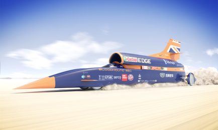 1,600kph Bloodhound Car Project Hits the Skids