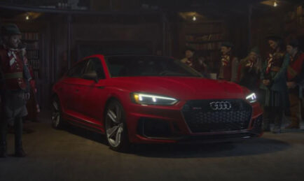 VIDEO: Audi introduces a New Type of Santa…and He’s Got a New Sleigh Too