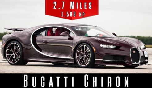 VIDEO: Watch This Bugatti Chiron Hit 420km/h!