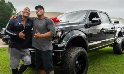 Dwayne ‘The Rock’ Johnson Surprises Long-Time Stunt Double with Souped-Up Ford F-150
